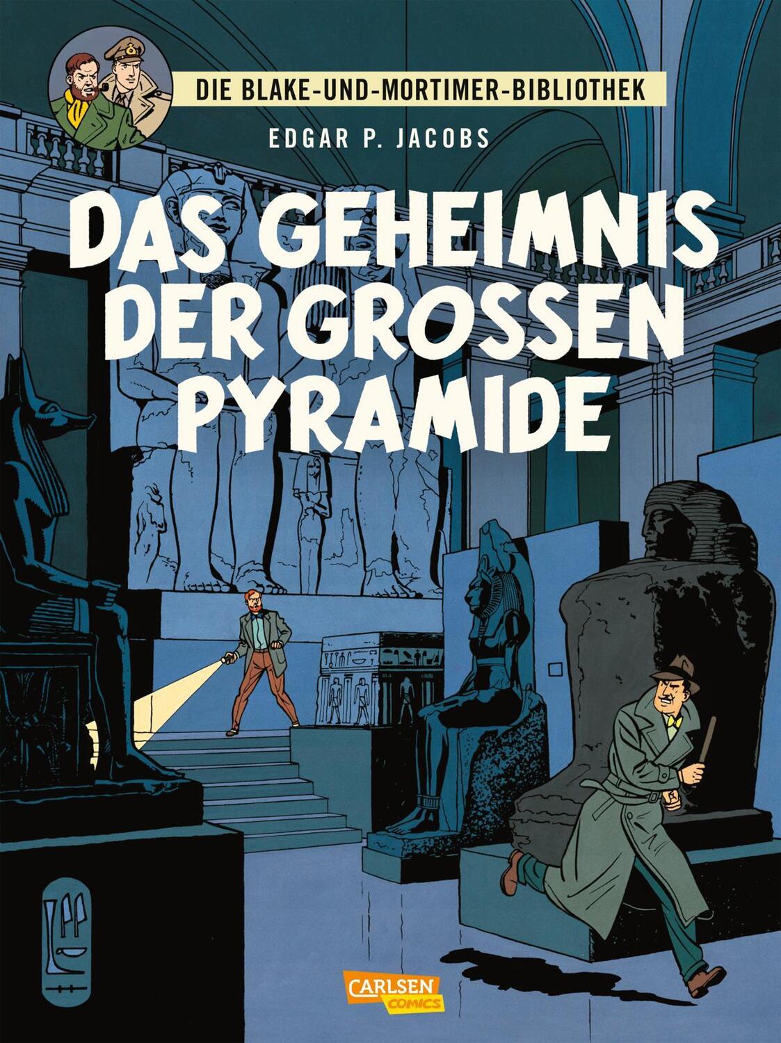 Cover: 9783551028754 | Blake und Mortimer Bibliothek 2: Das Geheimnis der großen Pyramide