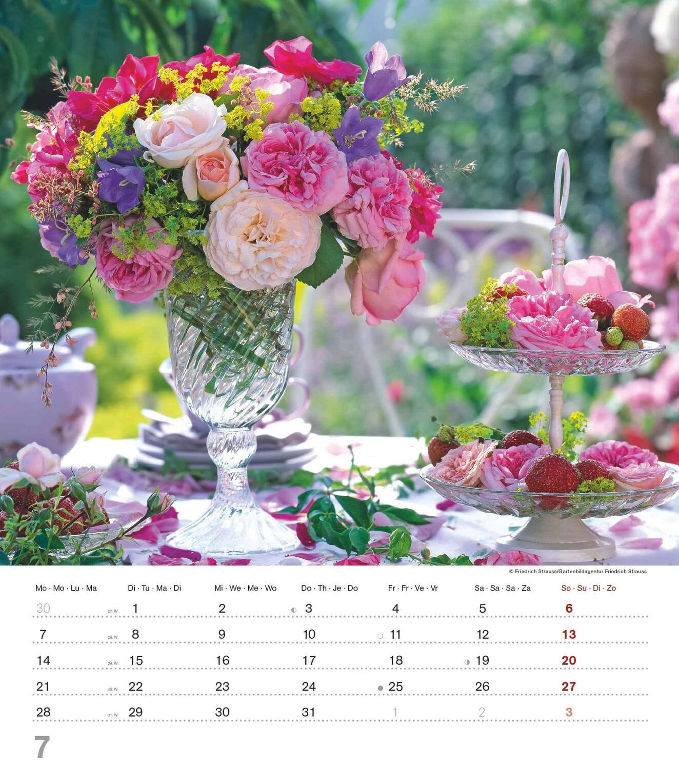 Bild: 4251732342135 | Der Duft der Rosen 2025 - Bildkalender 30x34 cm - Kalender mit wohl...