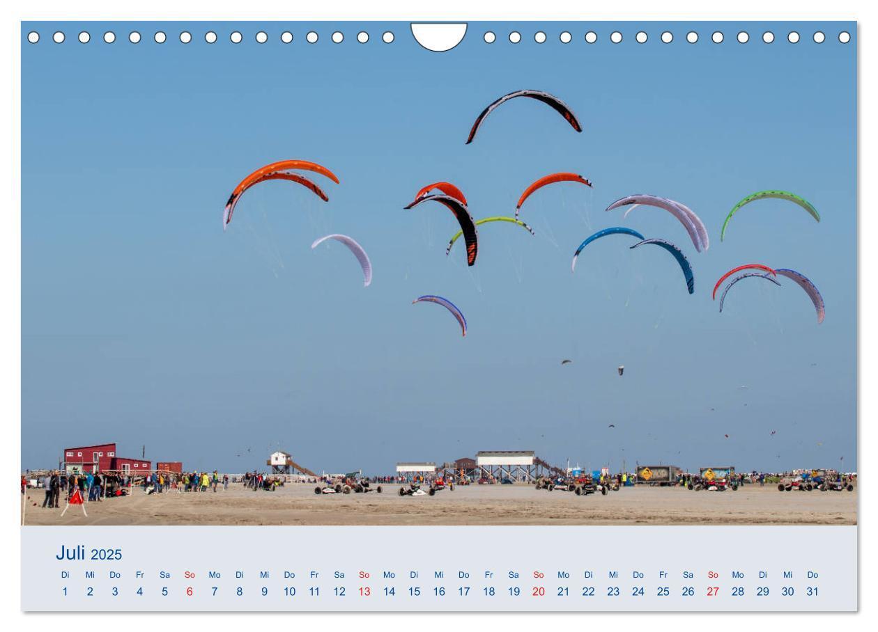 Bild: 9783435188406 | Nordseeküste Am Strand von Sankt Peter-Ording (Wandkalender 2025...