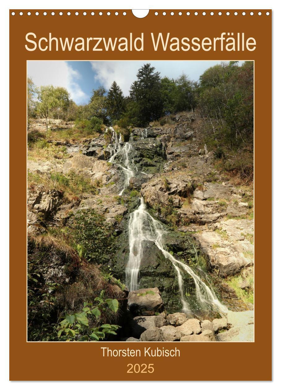 Cover: 9783435920372 | Schwarzwald Wasserfälle (Wandkalender 2025 DIN A3 hoch), CALVENDO...