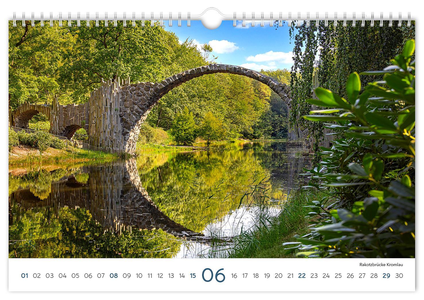 Bild: 9783910680692 | Kalender Sachsen 2025 | 30 x 20 cm weißes Kalendarium | Peter Schubert