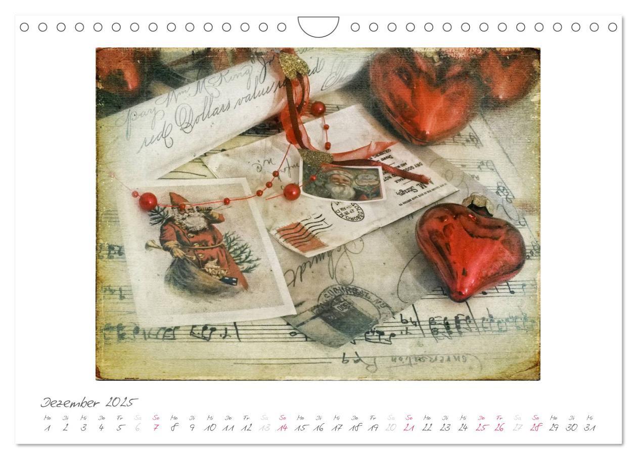 Bild: 9783435788149 | Vintage Flowers (Wandkalender 2025 DIN A4 quer), CALVENDO...