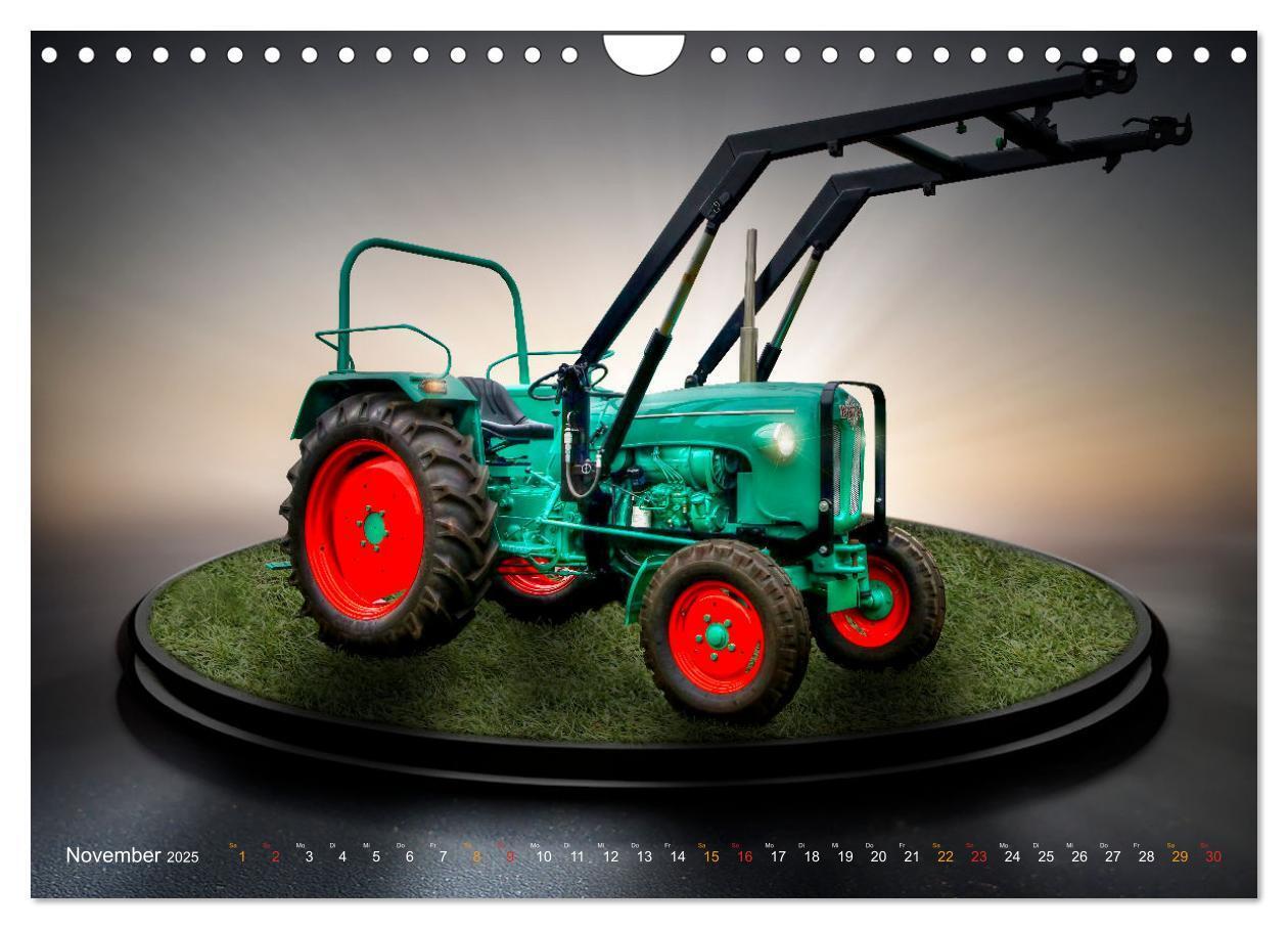 Bild: 9783435095780 | Traktor - Giganten (Wandkalender 2025 DIN A4 quer), CALVENDO...