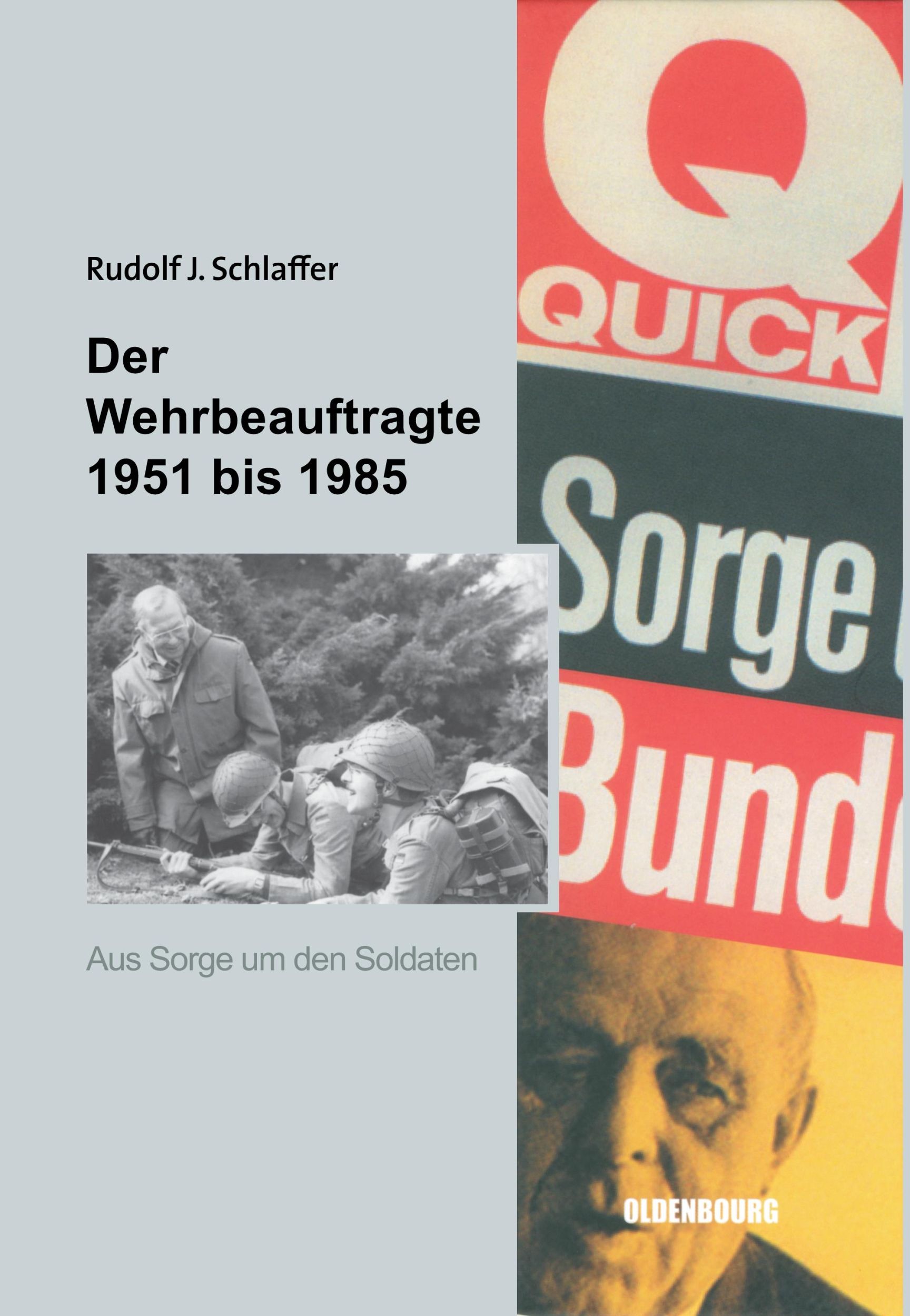 Cover: 9783486580259 | Der Wehrbeauftragte des Deutschen Bundestages | Rudolf J. Schlaffer