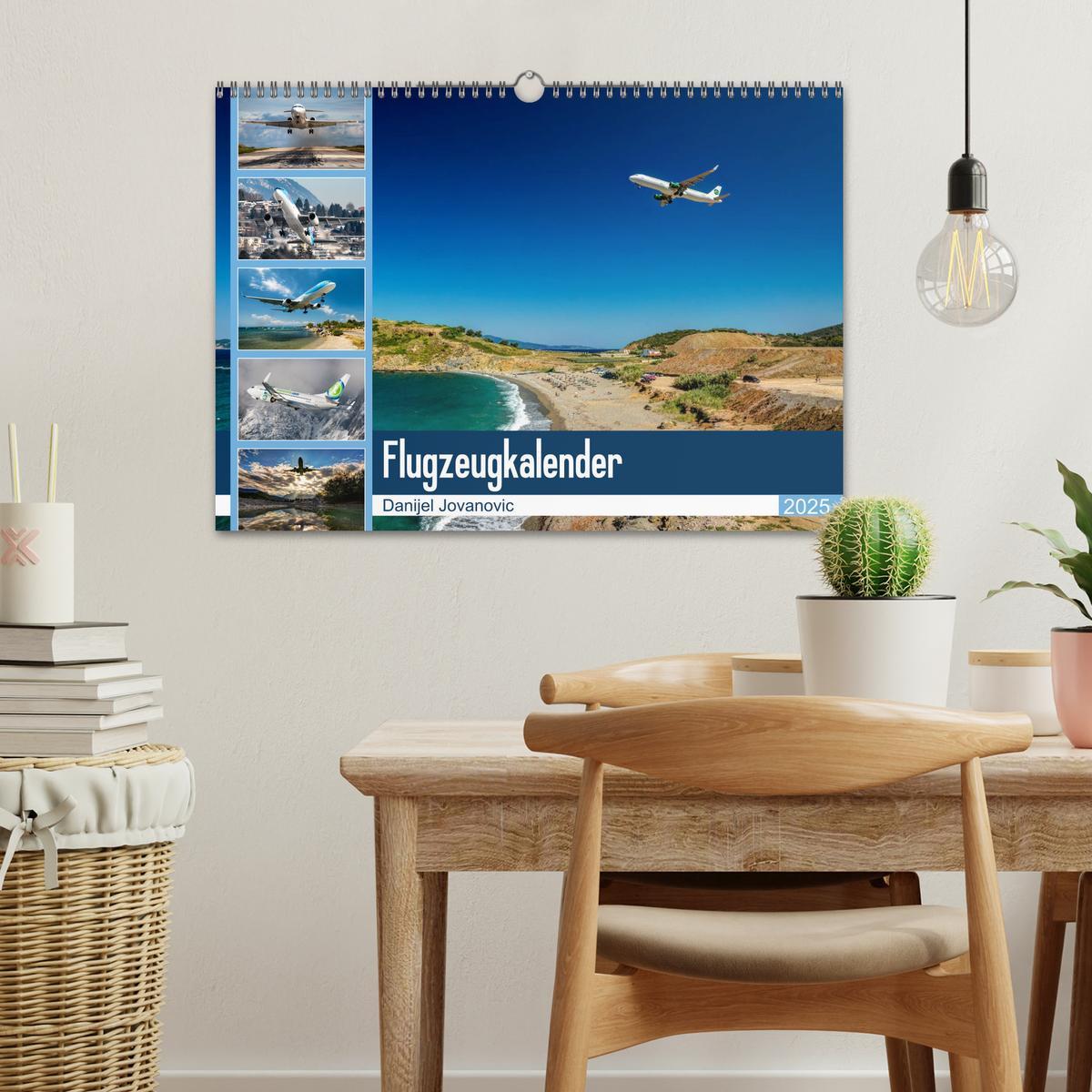 Bild: 9783435277032 | Flugzeugkalender 2025 (Wandkalender 2025 DIN A3 quer), CALVENDO...