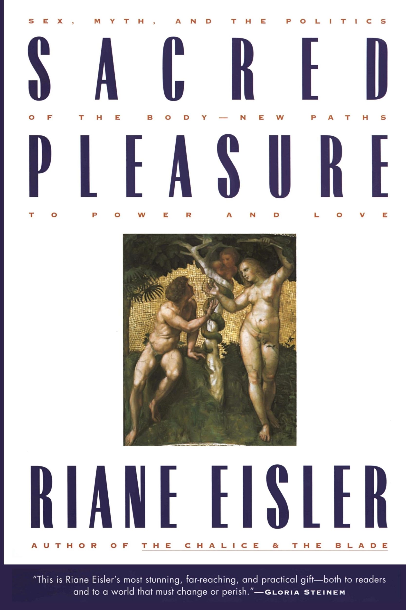 Cover: 9780062502834 | Sacred Pleasure | Riane Eisler | Taschenbuch | Kartoniert / Broschiert