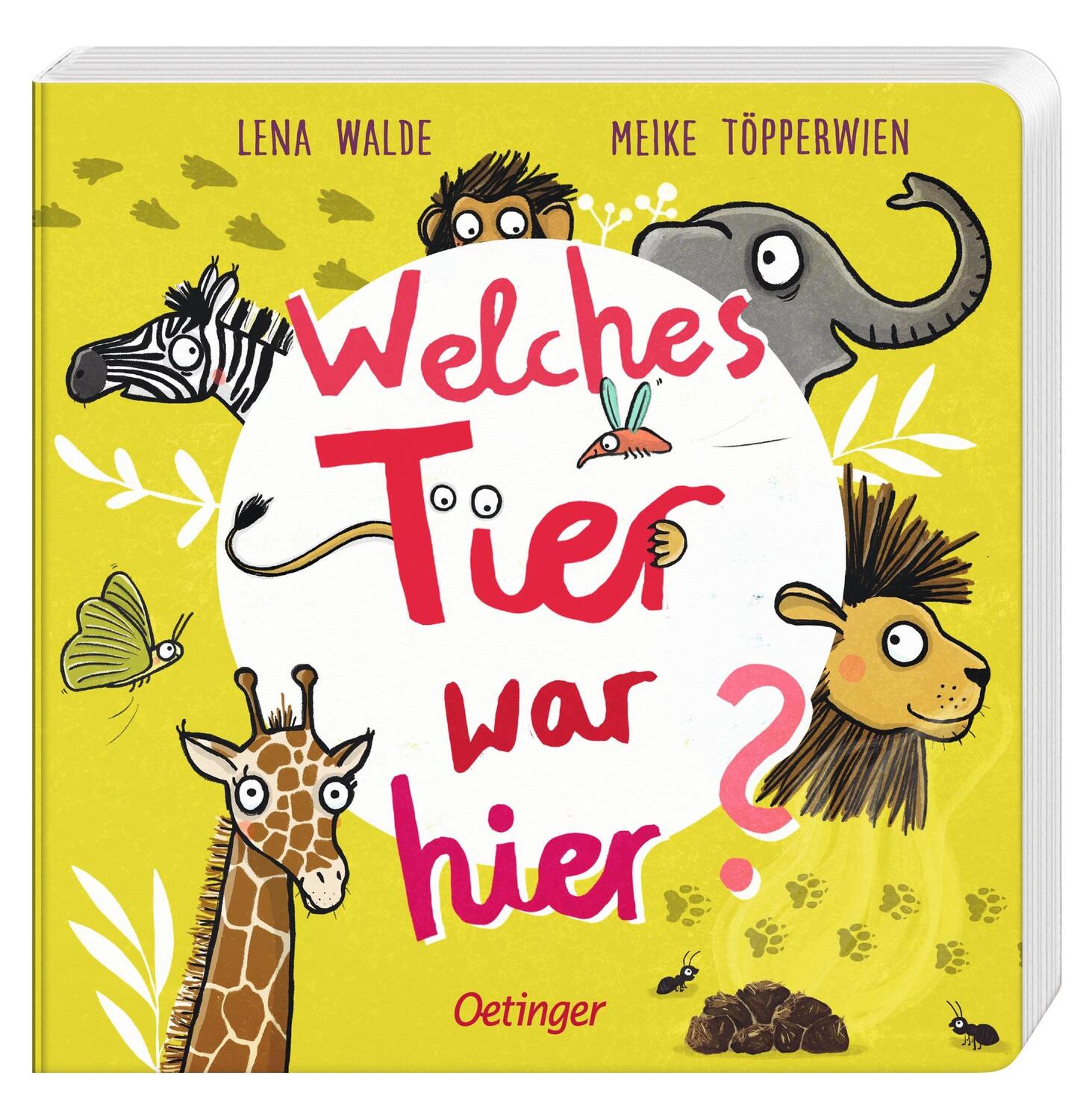 Bild: 9783751203074 | Welches Tier war hier? | Lena Walde | Buch | Oetinger natur | 16 S.