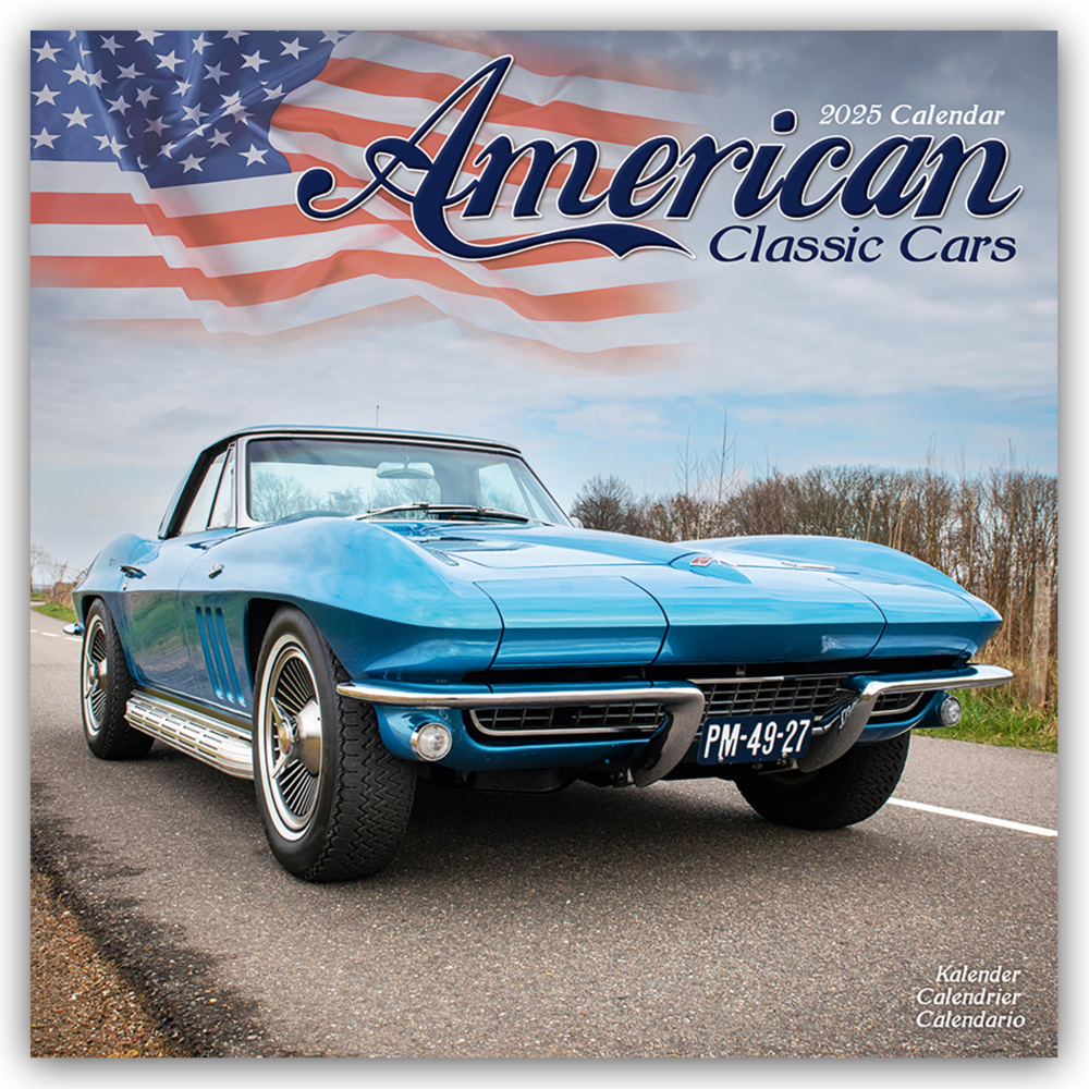 Cover: 9781804604571 | American Classic Cars - Amerikanische Oldtimer 2025 -...