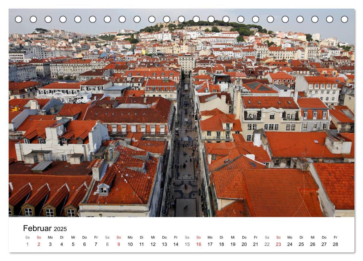 Bild: 9783435603336 | Lissabon Highlights von Petrus Bodenstaff (Tischkalender 2025 DIN...