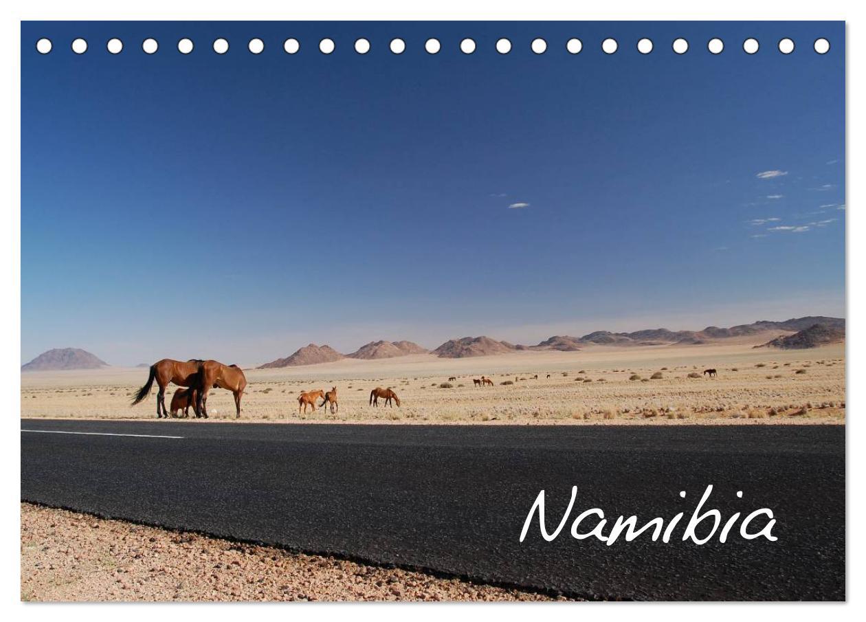 Cover: 9783435786336 | Namibia (Tischkalender 2025 DIN A5 quer), CALVENDO Monatskalender