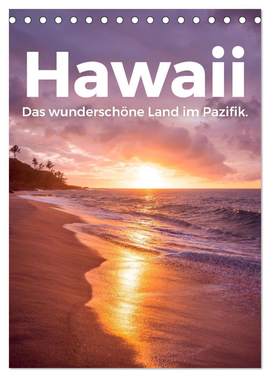 Cover: 9783435907519 | Hawaii - Das wunderschöne Land im Pazifik. (Tischkalender 2025 DIN...