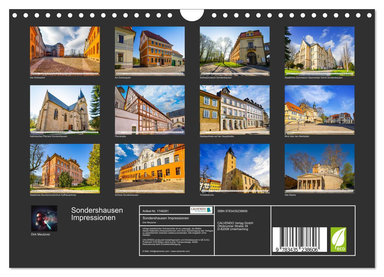 Bild: 9783435238606 | Sondershausen Impressionen (Wandkalender 2025 DIN A4 quer),...