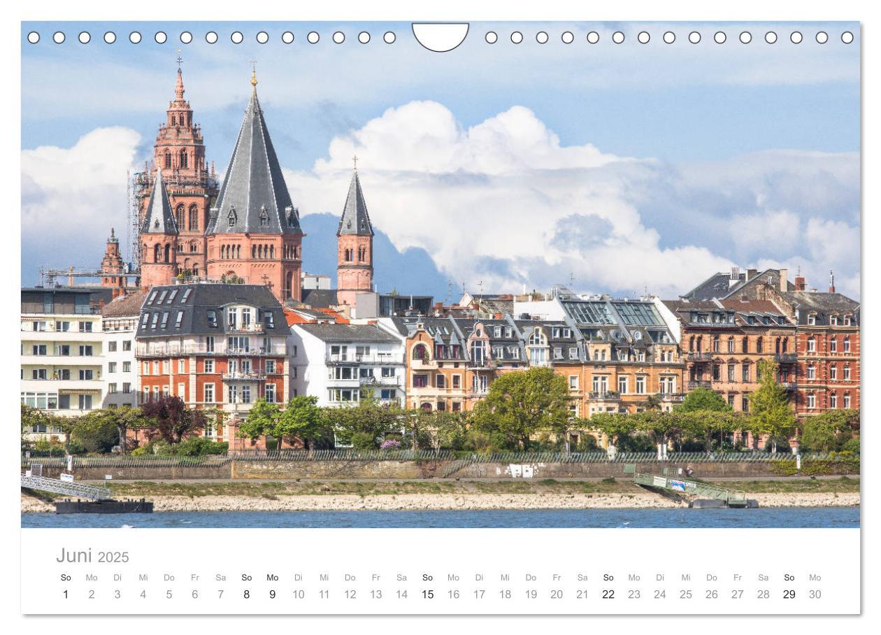 Bild: 9783435375134 | Mein Mainz (Wandkalender 2025 DIN A4 quer), CALVENDO Monatskalender