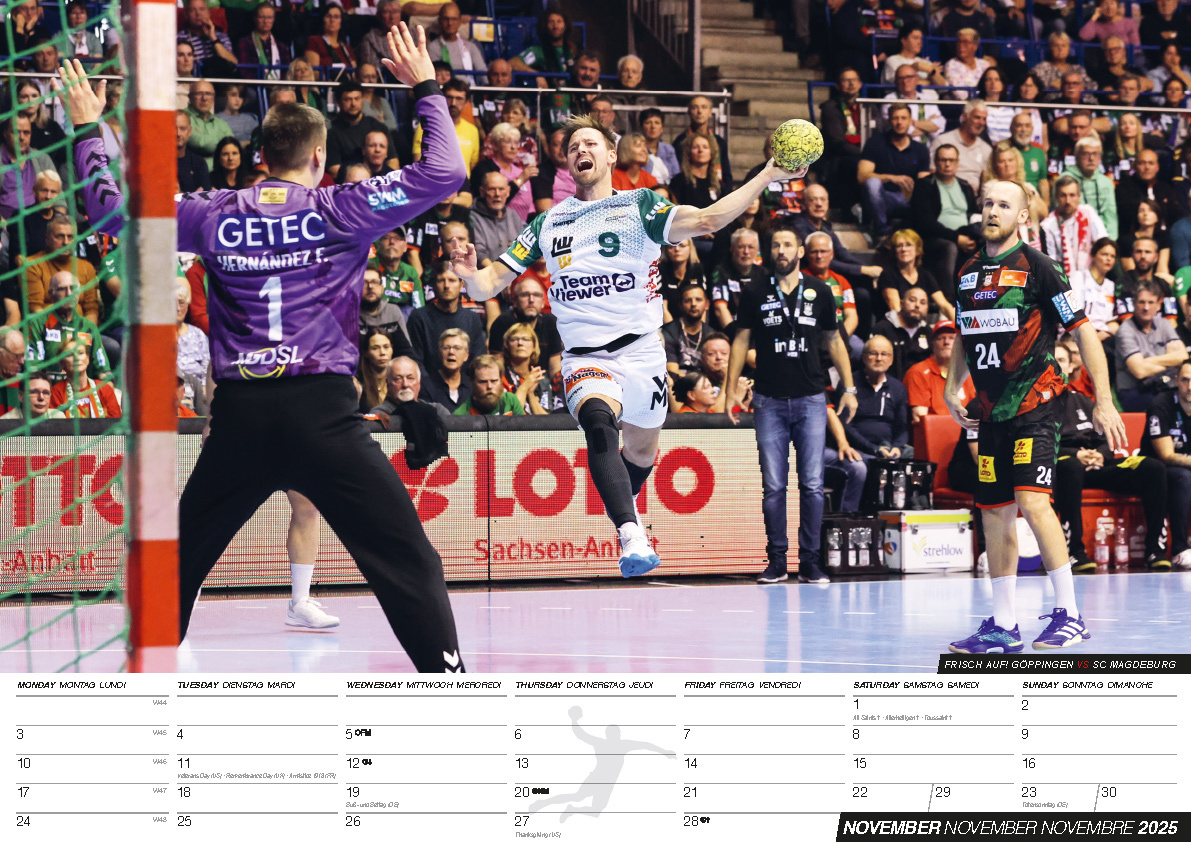 Bild: 9798893610147 | Handball 2025 Kalender | Kalender | 14 S. | Deutsch | 2025