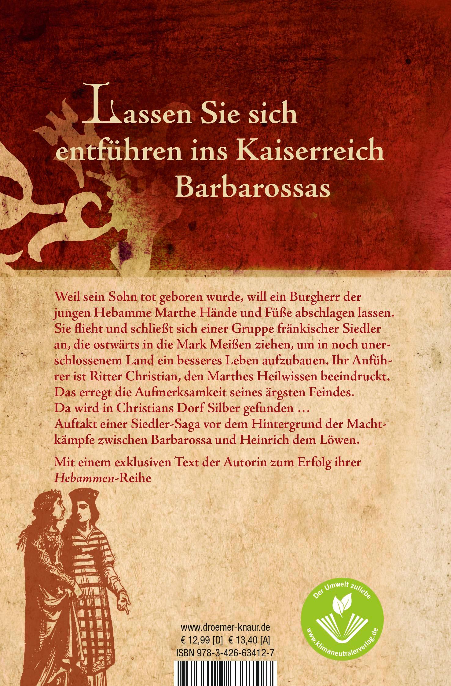 Rückseite: 9783426634127 | Das Geheimnis der Hebamme | Hebammen Saga 1 | Sabine Ebert | Buch