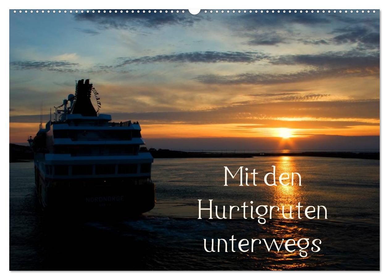 Cover: 9783435792207 | Mit den Hurtigruten unterwegs (Wandkalender 2025 DIN A2 quer),...