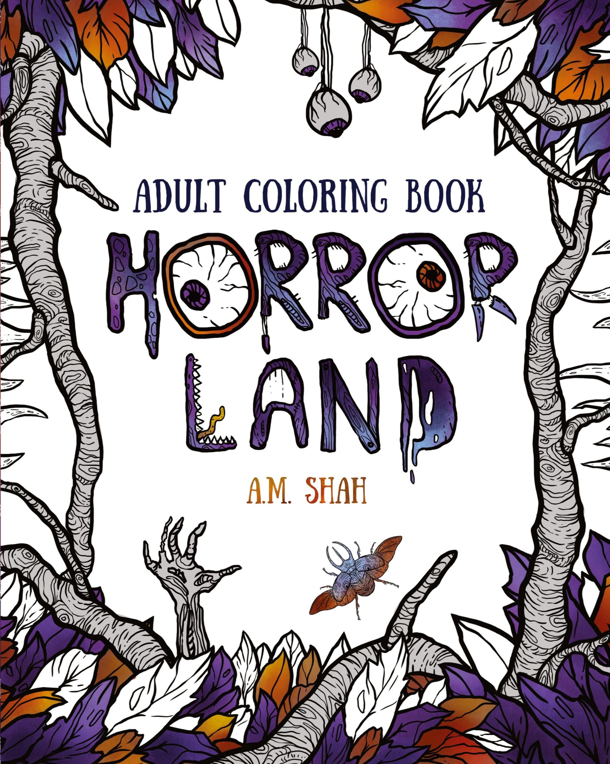 Cover: 9781943684625 | Adult coloring book | Horror Land | A. M. Shah | Taschenbuch | 2017