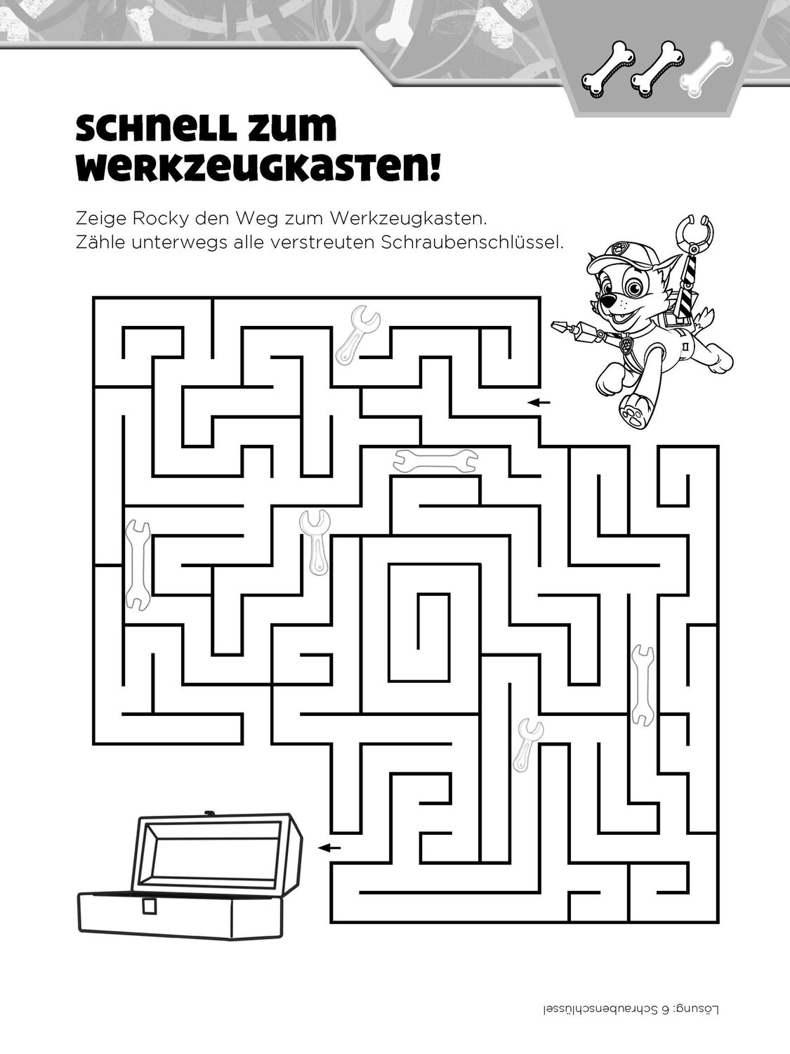 Bild: 9783849941932 | Lernen mit der PAW Patrol: Knifflige Labyrinthe. Mein Vorschulbuch