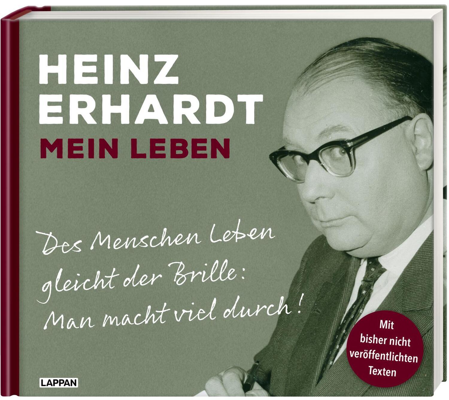 Cover: 9783830336440 | Heinz Erhardt: Mein Leben | Heinz Erhardt (u. a.) | Buch | 176 S.