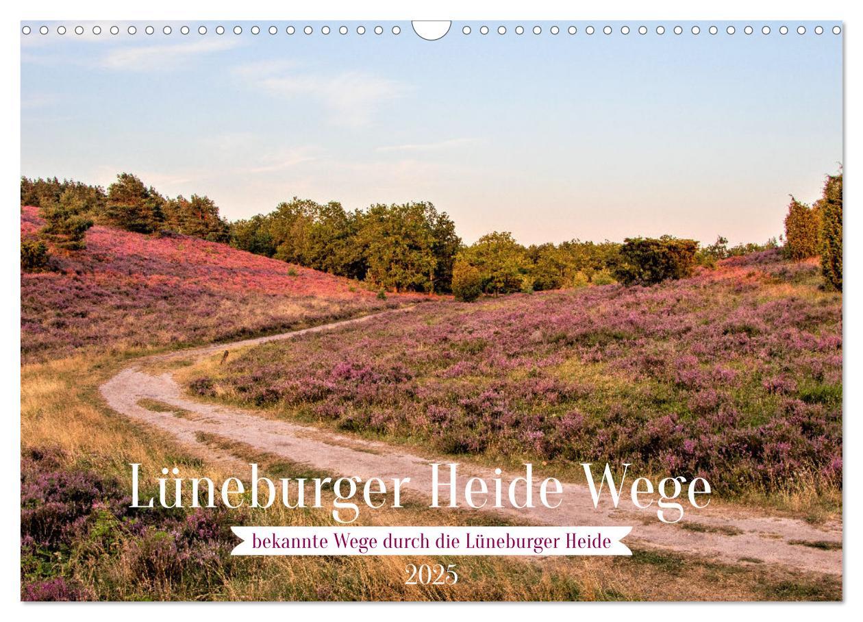 Cover: 9783435030224 | Lüneburger Heide Wege (Wandkalender 2025 DIN A3 quer), CALVENDO...