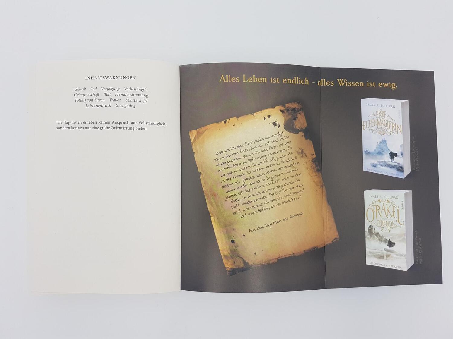 Bild: 9783492706711 | Das Erbe der Elfenmagierin | James A. Sullivan | Taschenbuch | 448 S.