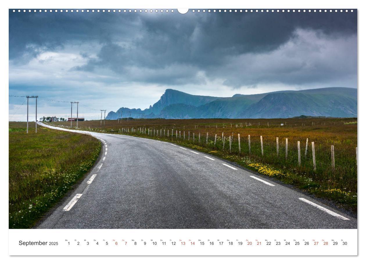 Bild: 9783435339648 | Nordland ¿ Die Weite Skandinaviens (Wandkalender 2025 DIN A2 quer),...