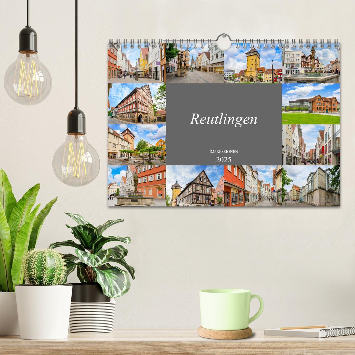 Bild: 9783435053988 | Reutlingen Impressionen (Wandkalender 2025 DIN A4 quer), CALVENDO...