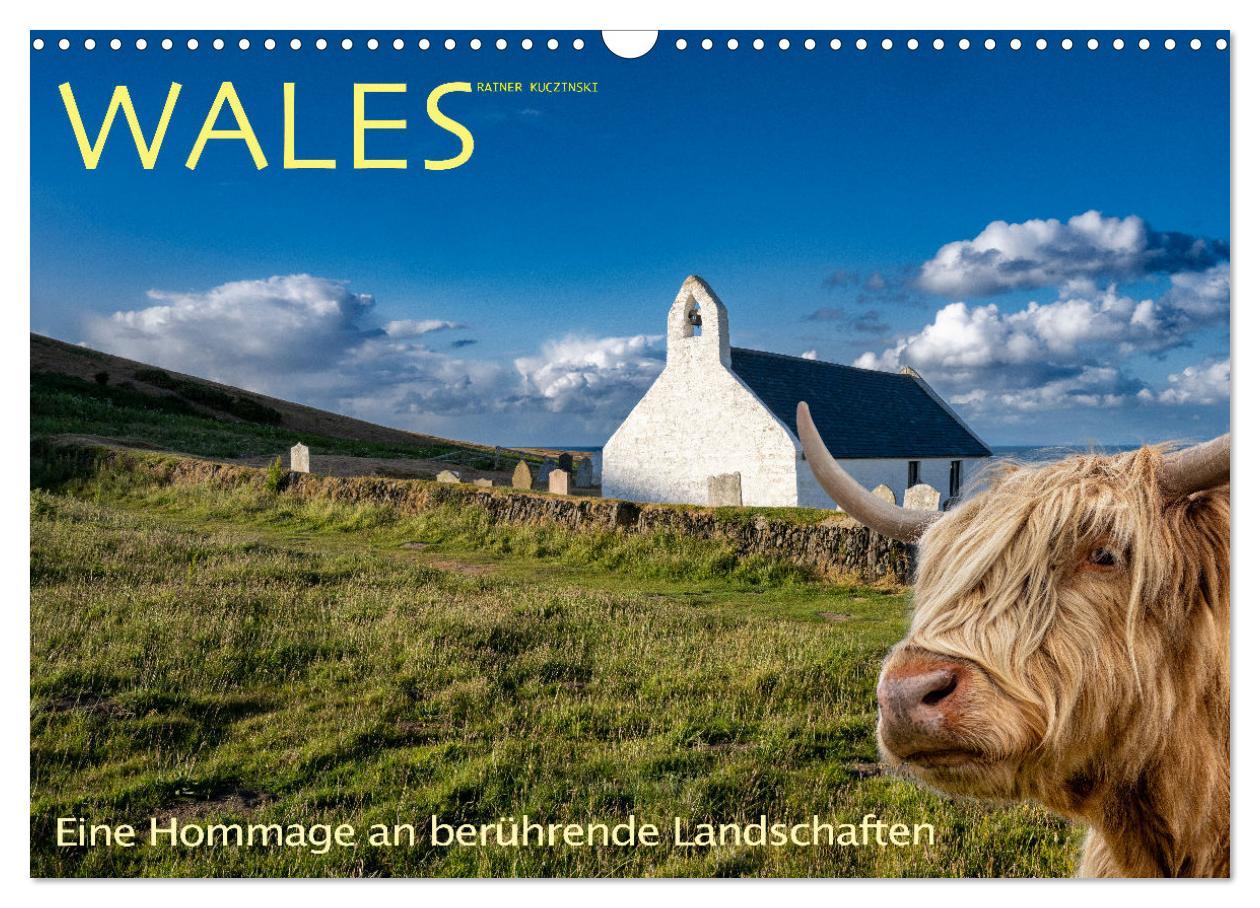 Cover: 9783383914812 | Wales - Eine Hommage an berührende Landschaften (Wandkalender 2025...