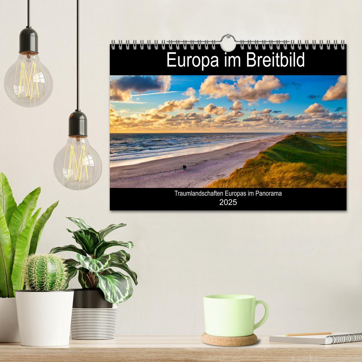 Bild: 9783435086528 | Europa im Breitbild (Wandkalender 2025 DIN A4 quer), CALVENDO...