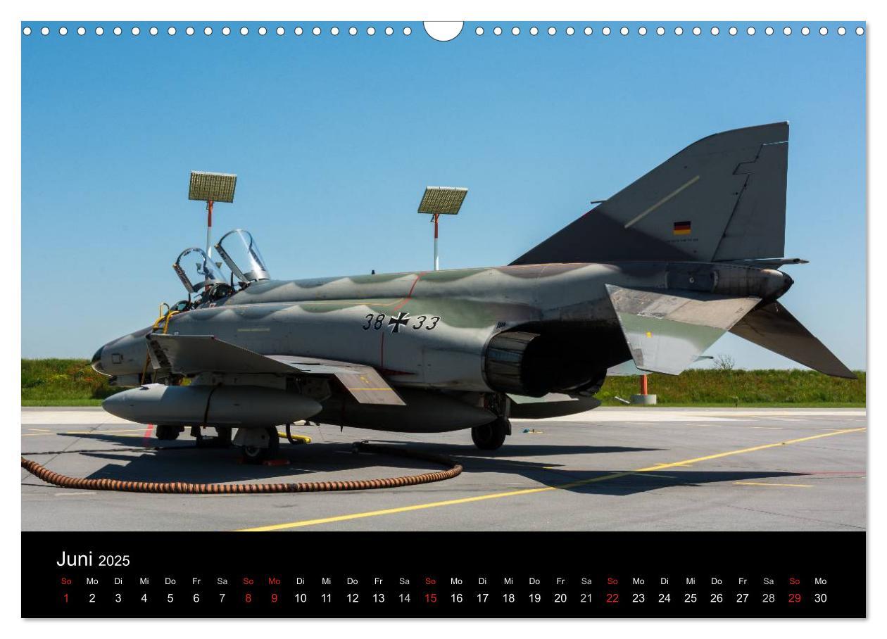 Bild: 9783435714179 | Phantoms bei der Luftwaffe (Wandkalender 2025 DIN A3 quer),...