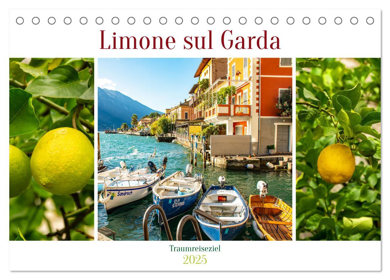 Cover: 9783435014248 | Limone sul Garda - Traumreiseziel (Tischkalender 2025 DIN A5 quer),...