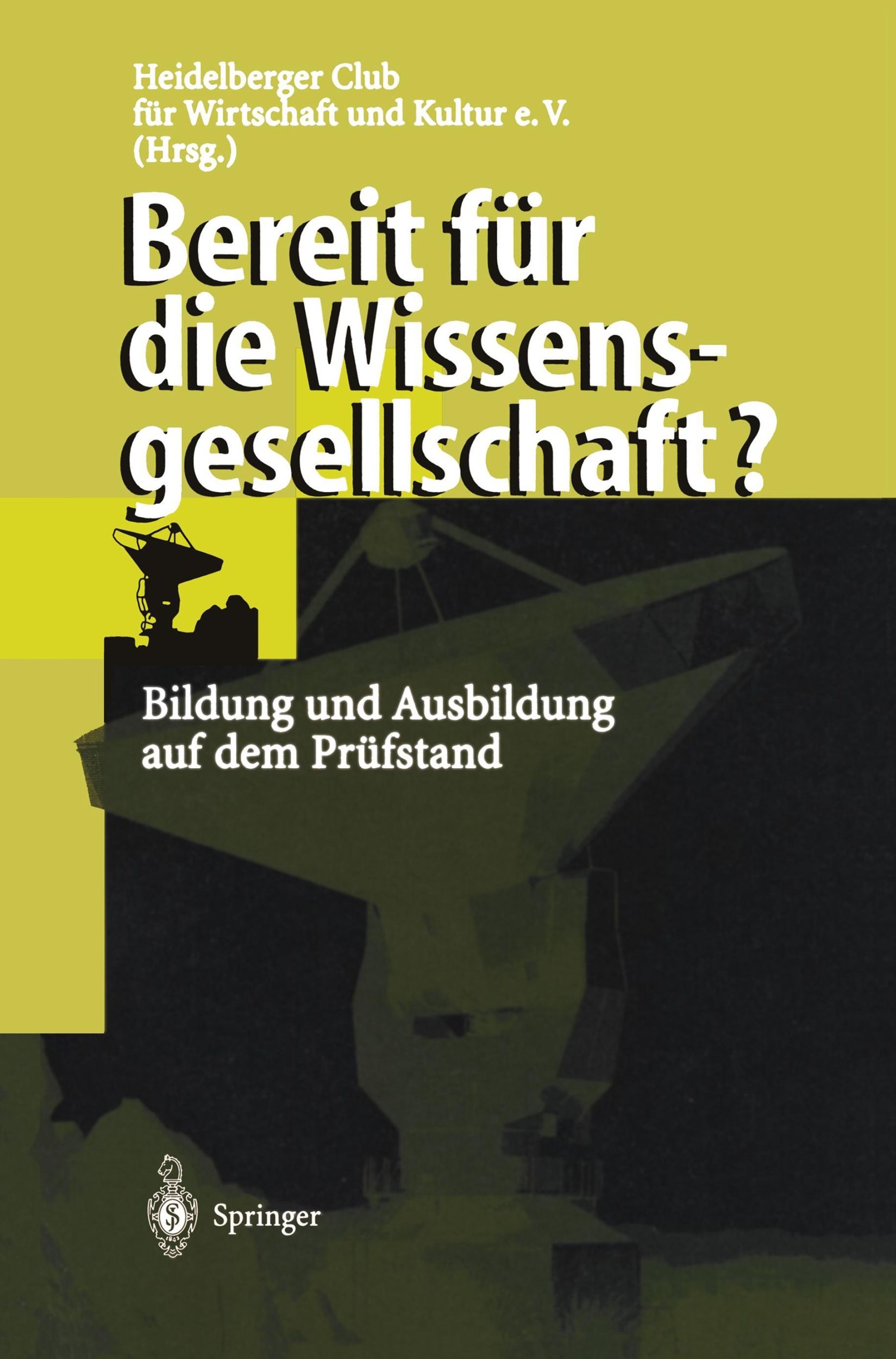 Cover: 9783540640899 | Bereit für die Wissensgesellschaft? | V. | Taschenbuch | Paperback | x