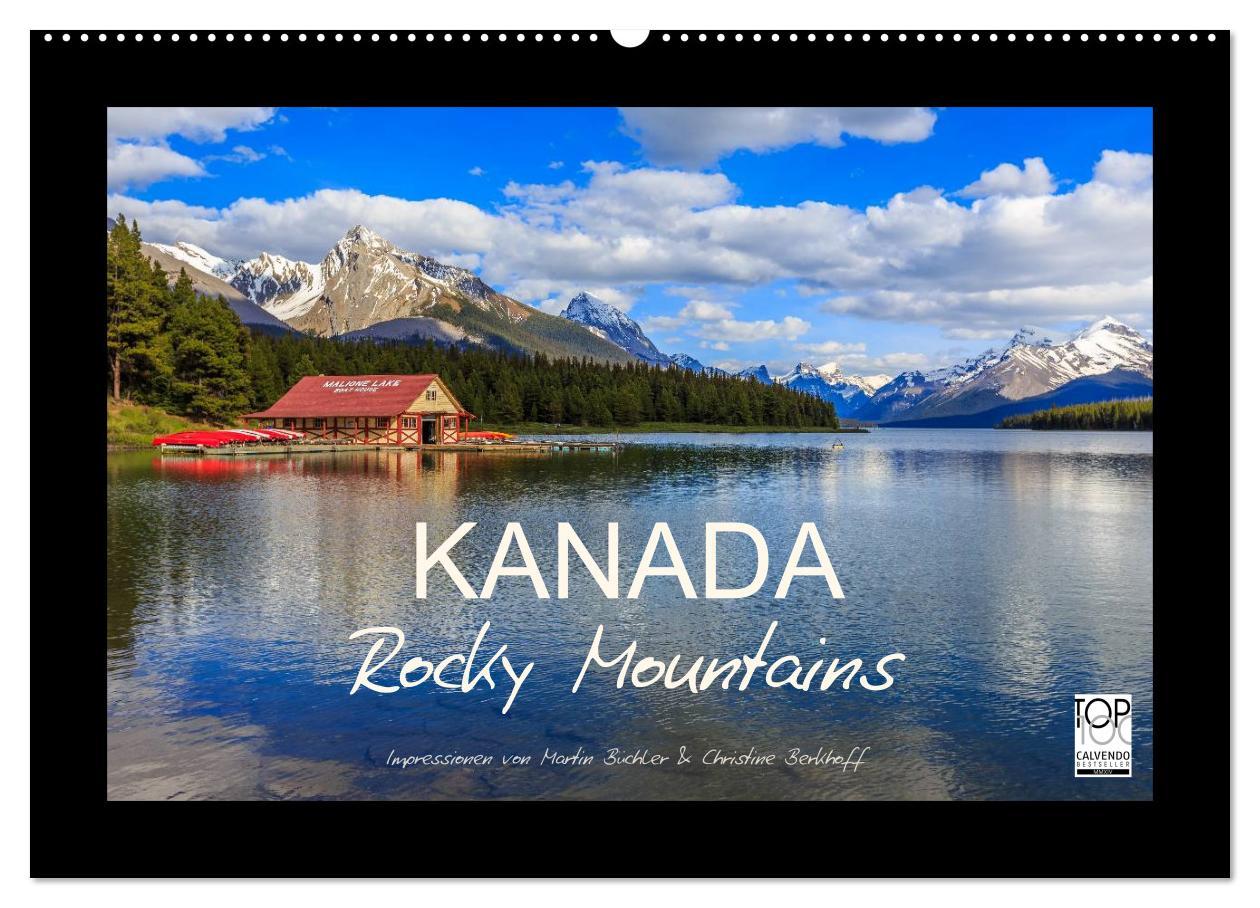 Cover: 9783435679614 | KANADA - Rocky Mountains (Wandkalender 2025 DIN A2 quer), CALVENDO...