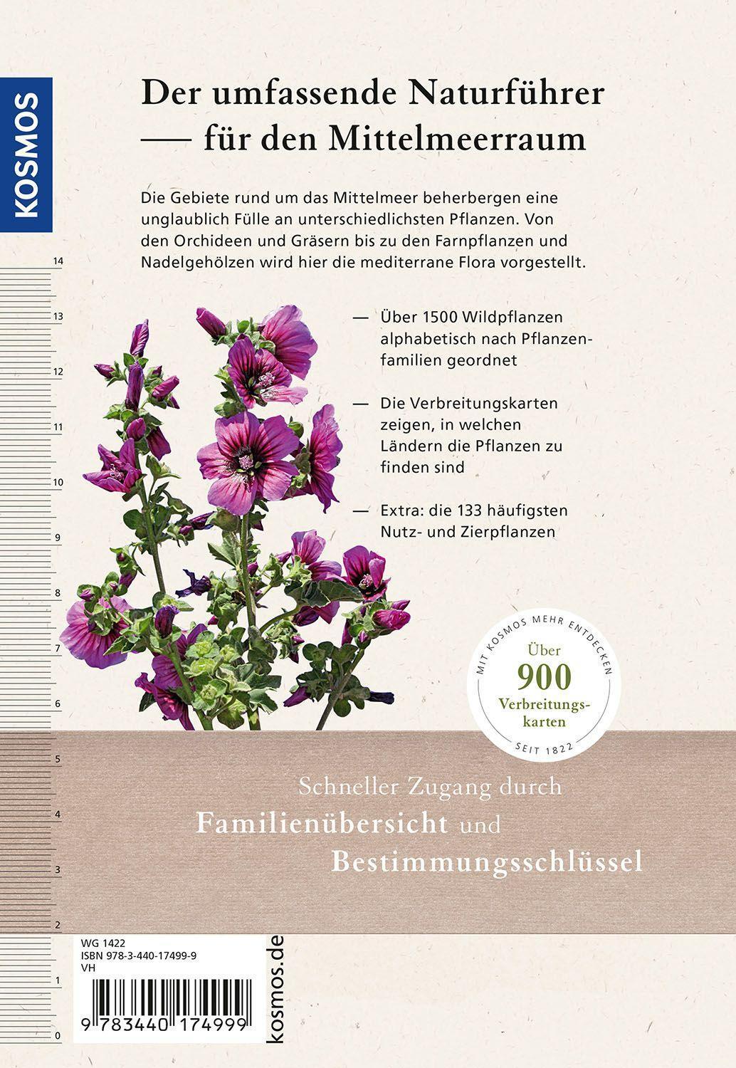 Bild: 9783440174999 | Die Kosmos-Mittelmeerflora | über 1600 Arten und 1600 Fotos | Buch