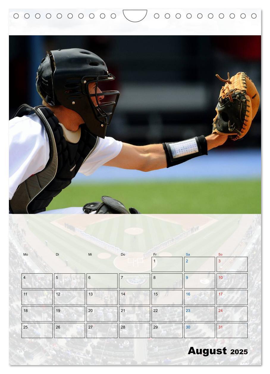 Bild: 9783457011867 | Kultsport Baseball (Wandkalender 2025 DIN A4 hoch), CALVENDO...