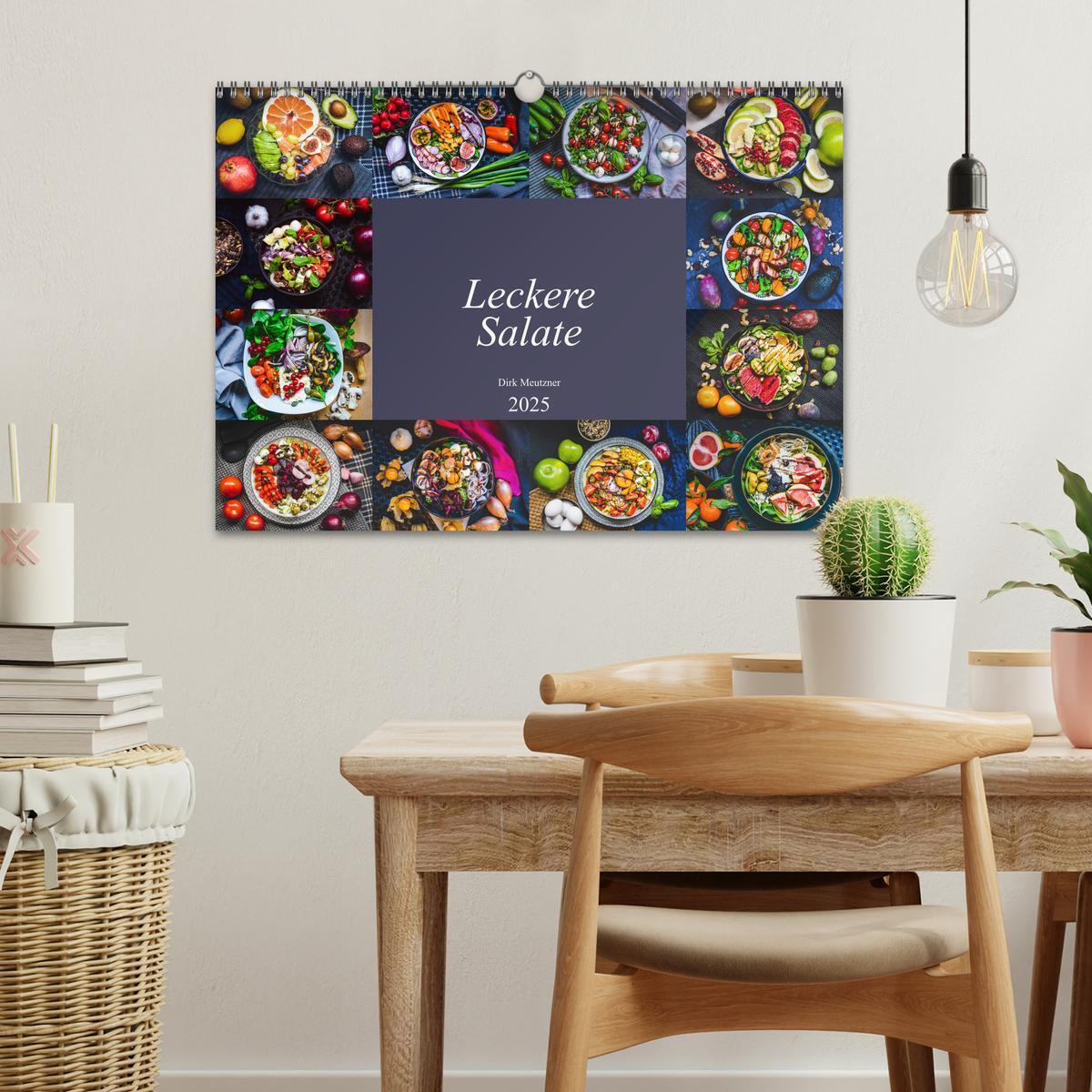 Bild: 9783435100675 | Leckere Salate (Wandkalender 2025 DIN A3 quer), CALVENDO...