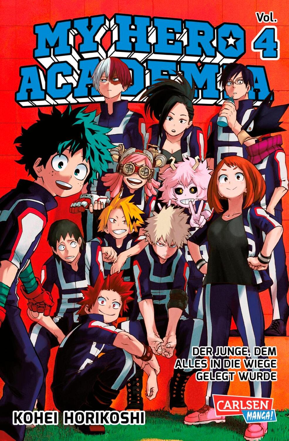 Cover: 9783551794659 | My Hero Academia 04 | Der Junge, dem alles in die Wiege gelegt wurde