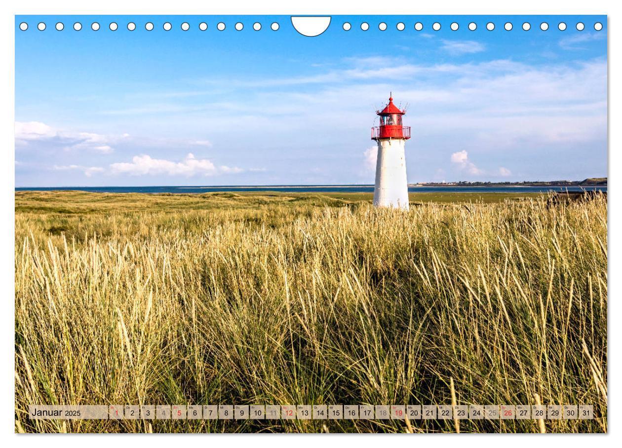 Bild: 9783435207824 | STRANDLUST Nordseeinsel Sylt (Wandkalender 2025 DIN A4 quer),...