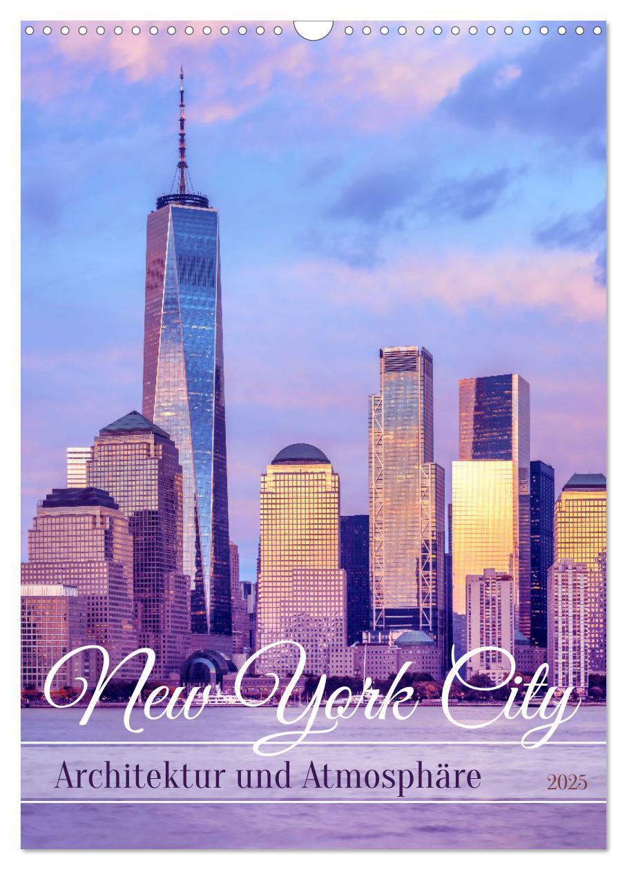 Cover: 9783457223307 | NEW YORK CITY Architektur und Atmosphäre (Wandkalender 2025 DIN A3...