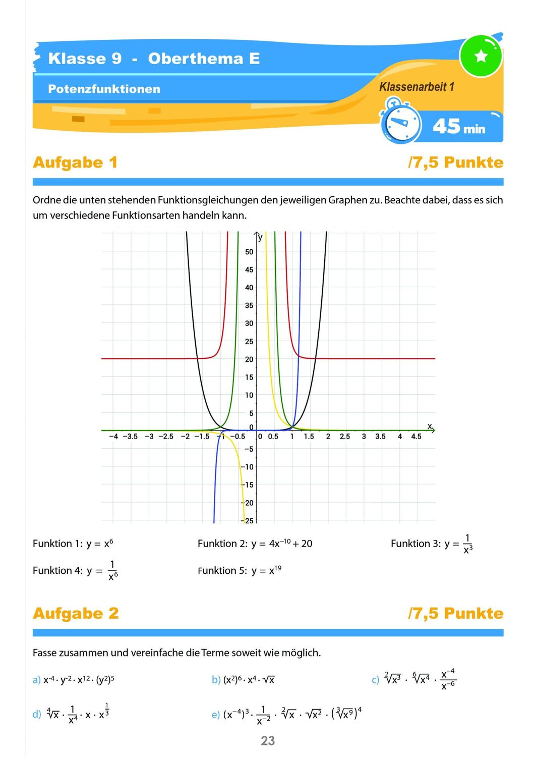 Bild: 9783946641292 | Mathematik Klassenarbeitstrainer Klasse 9 - StrandMathe | Broschüre