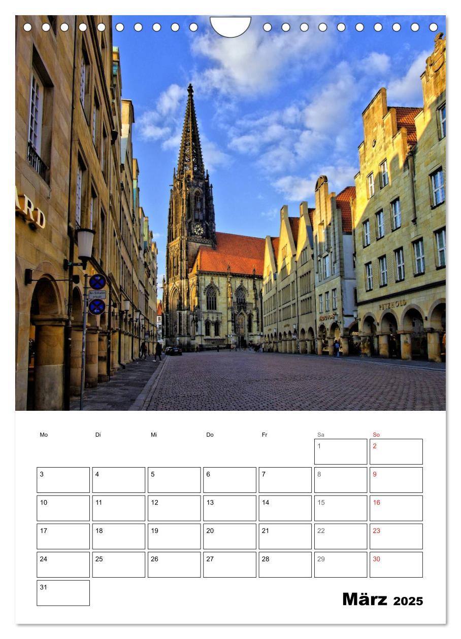 Bild: 9783457028452 | Münster entdecken (Wandkalender 2025 DIN A4 hoch), CALVENDO...