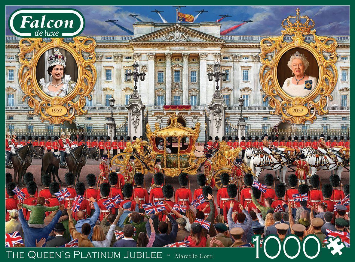 Bild: 8710126113714 | The Queens Platinum Jubilee - 1000 Teile | Spiel | Deutsch | 2022