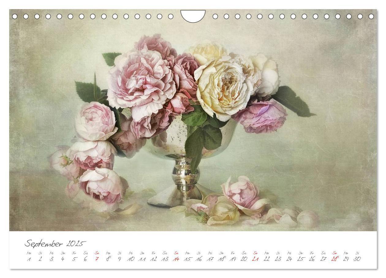 Bild: 9783435667932 | Blüten Poesie (Wandkalender 2025 DIN A4 quer), CALVENDO Monatskalender