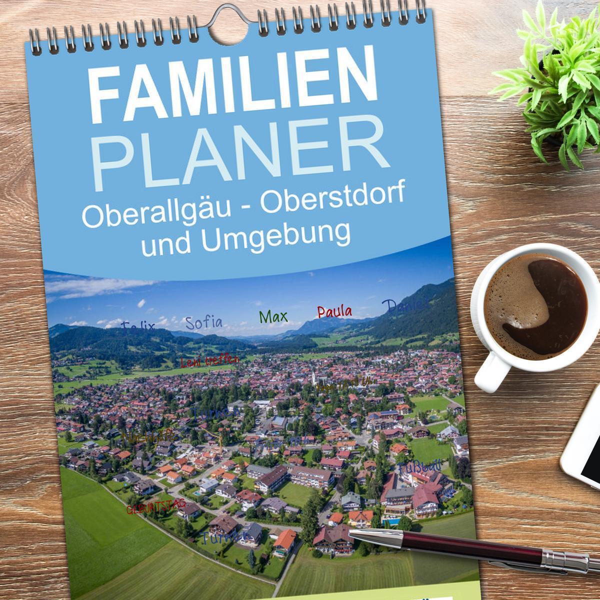 Bild: 9783457114728 | Familienplaner 2025 - Oberallgäu - Oberstdorf und Umgebung mit 5...