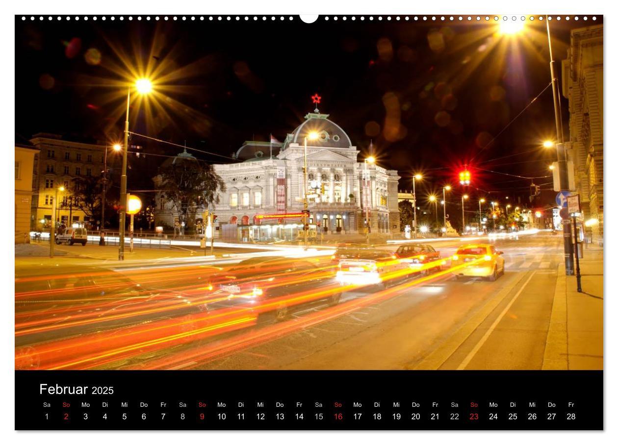 Bild: 9783435828876 | Wien (Wandkalender 2025 DIN A2 quer), CALVENDO Monatskalender | Strutz