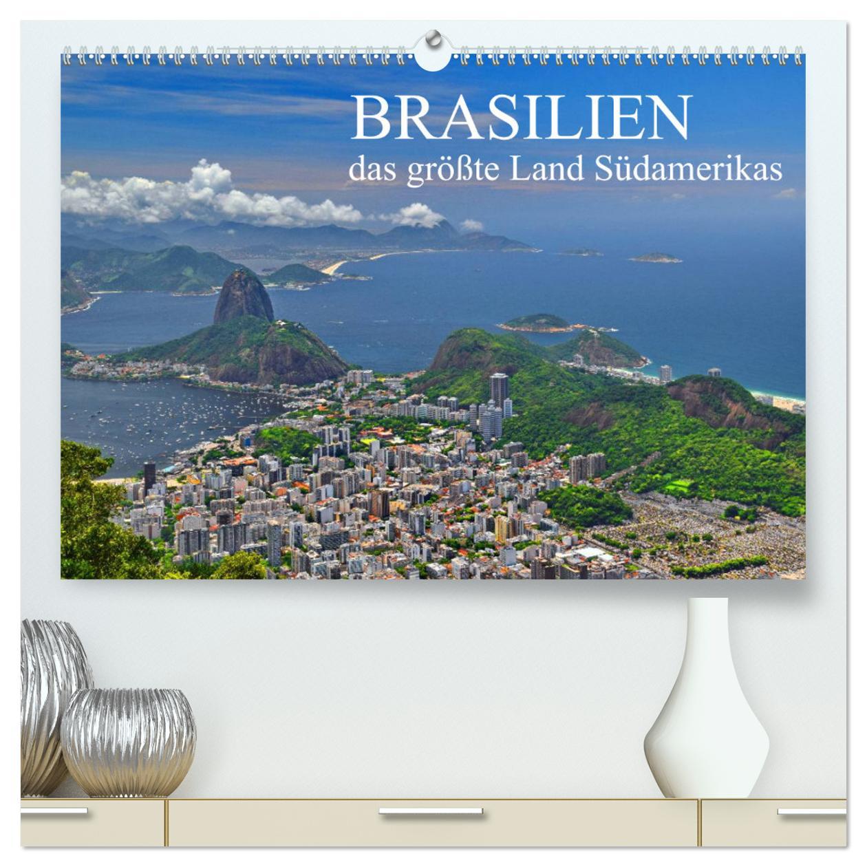 Cover: 9783435462735 | Brasilien - das größte Land Südamerikas (hochwertiger Premium...