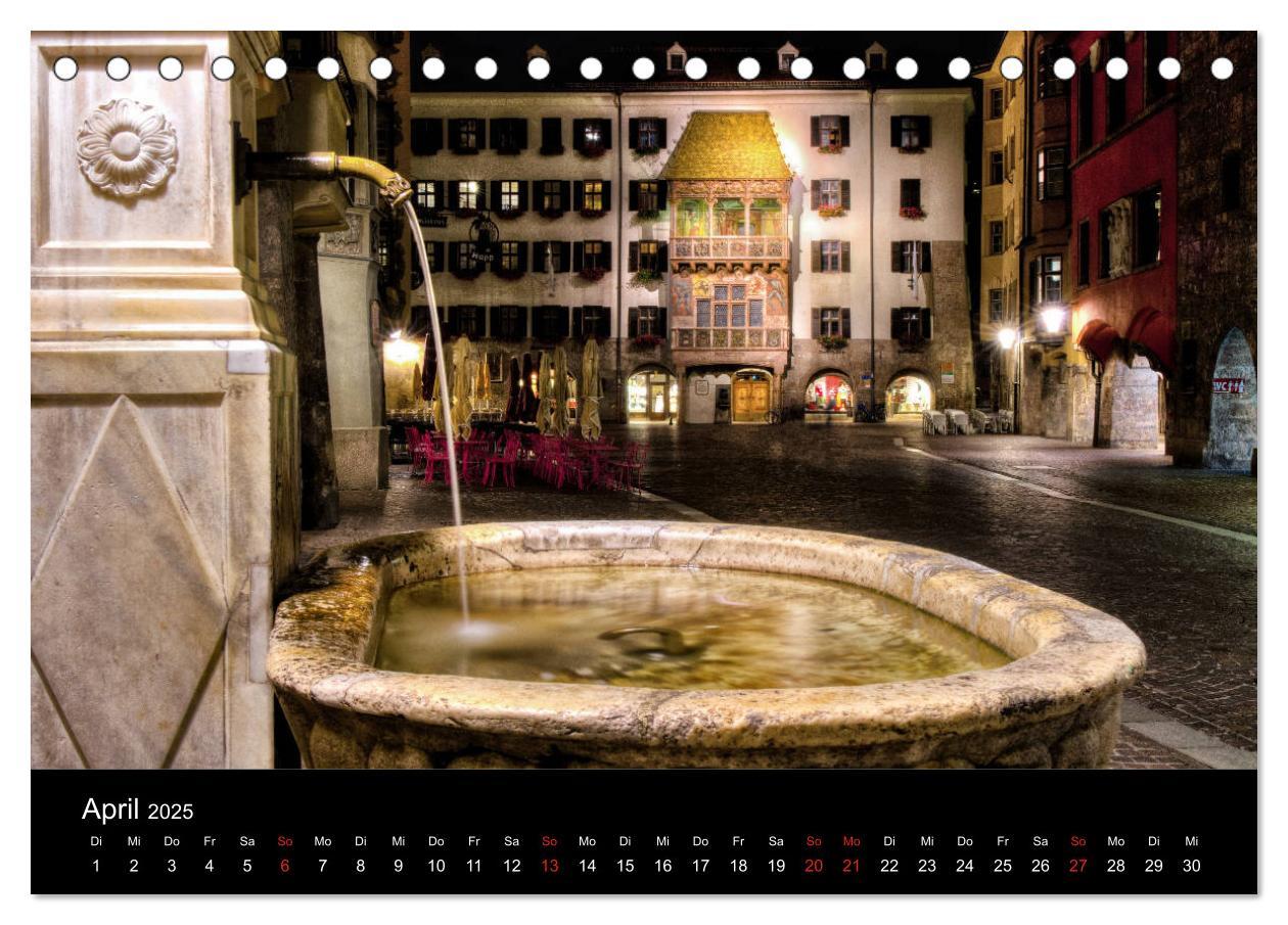 Bild: 9783435275878 | Innsbruck - Capital of the Alps (Tischkalender 2025 DIN A5 quer),...