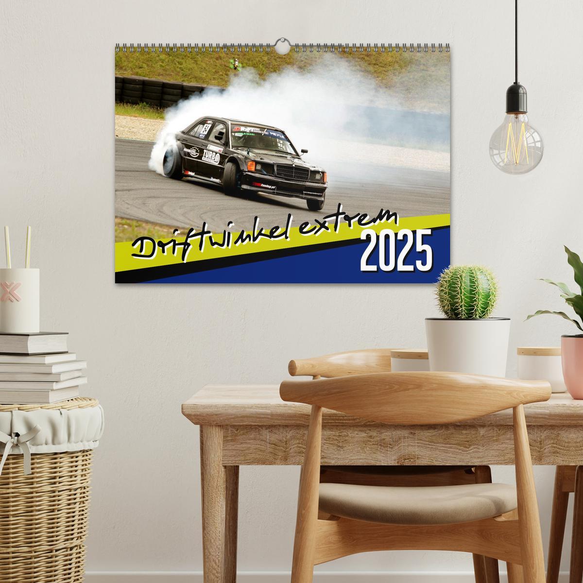 Bild: 9783435100392 | Driftwinkel Extrem (Wandkalender 2025 DIN A3 quer), CALVENDO...