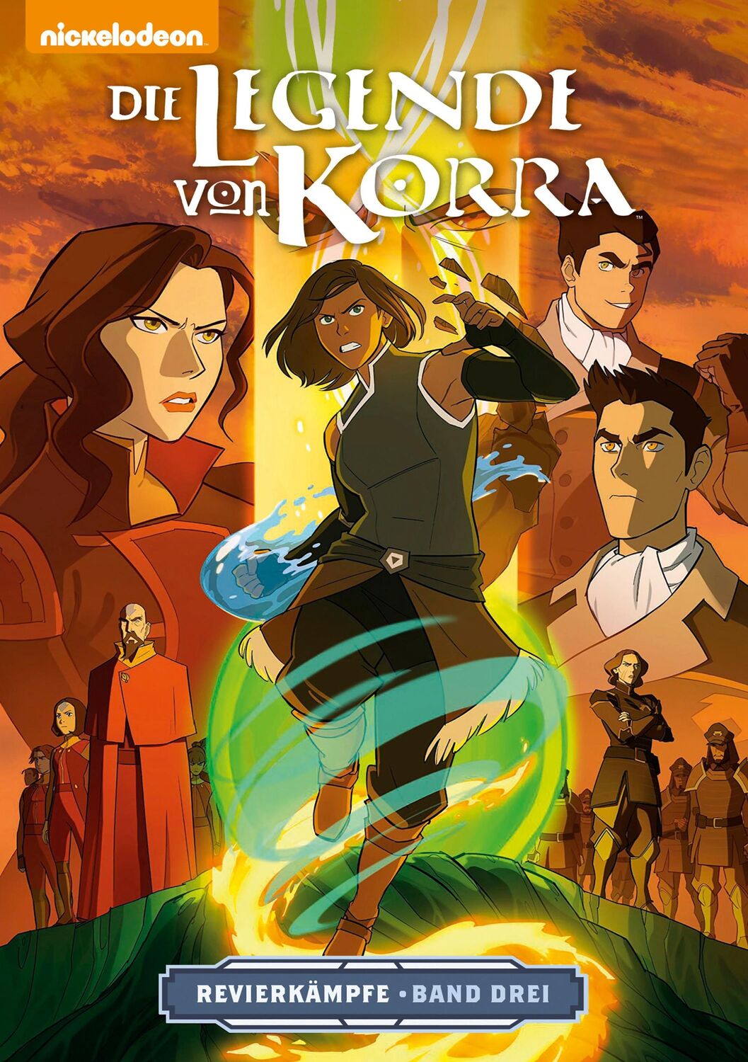 Cover: 9783959813488 | Die Legende von Korra 3. Revierkämpfe 3 | Michael Dante DiMartino