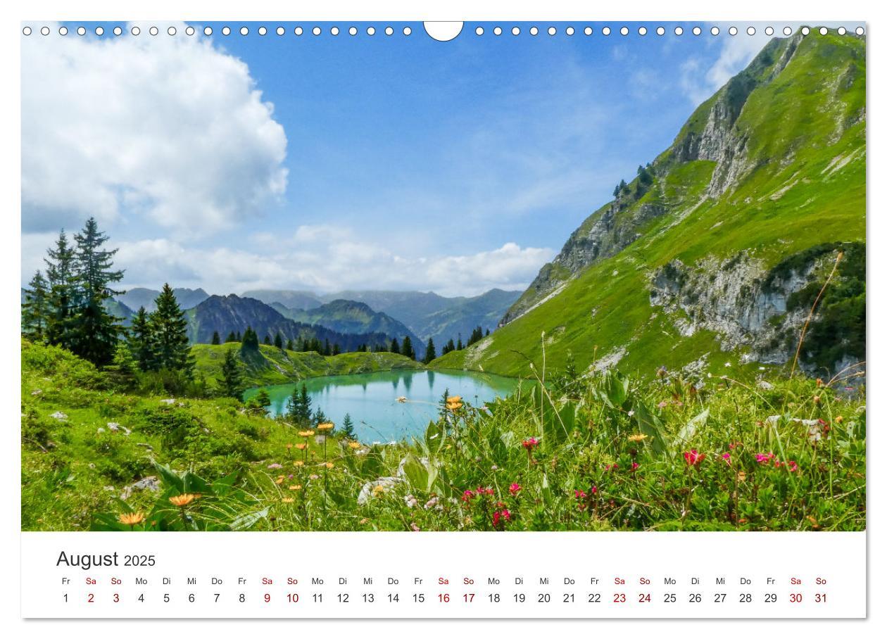 Bild: 9783435016235 | Oberstdorf - Bergparadies in den Alpen (Wandkalender 2025 DIN A3...